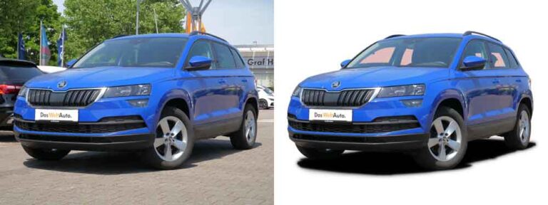 Car Image Background Removal Service