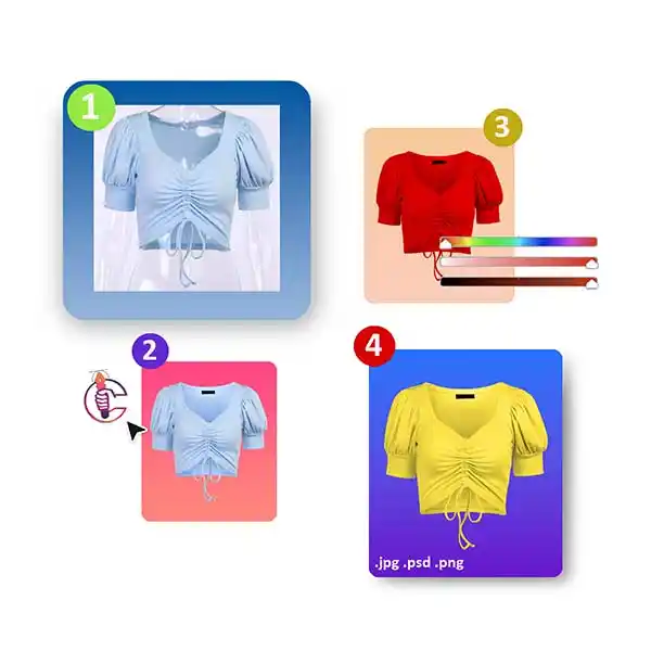 Multi Path for Color Swapping